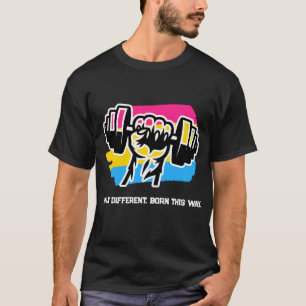 Pan Pride Gym Tröja — Fist Dumbbell 2026 T-shirt