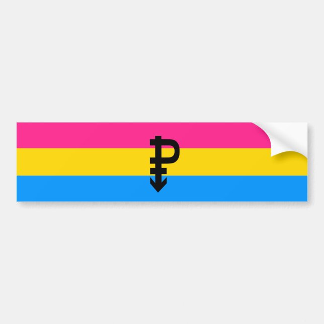 Pan Pride Klistermärke (Framsidan)