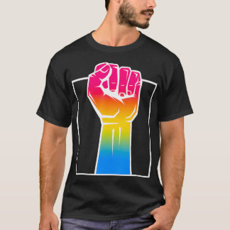 Pan Pride Solidarity Support LGBTQ Panseual T Shirt