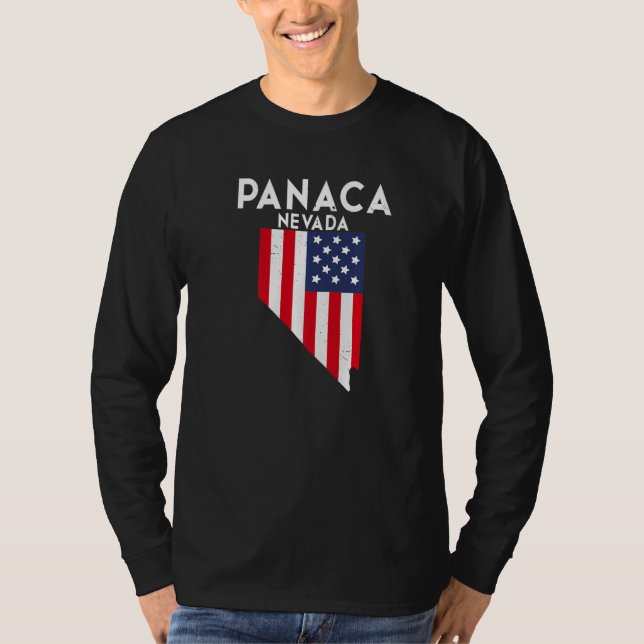 Panaca Nevada Förenta staterna Staterna America Tr T Shirt (Framsida)