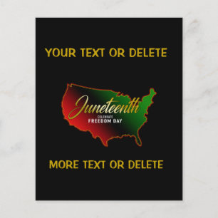 Panafrikansk, Juneteenth Flyer
