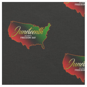 Panafrikansk, Juneteth Fabric Tyg