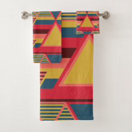 Panafrikanska färgade triangeln Mönster