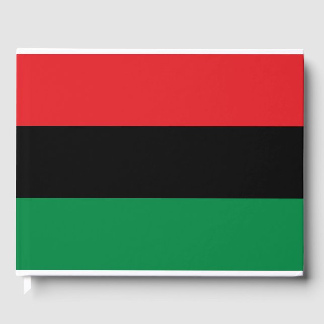 Panafrikanska Flagga Gästböcker (Framsida)