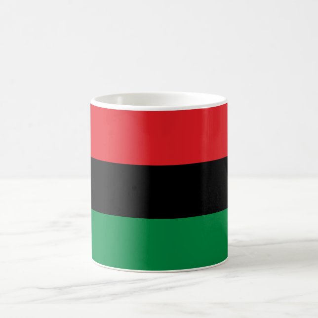 Panafrikanska Flagga Kaffemugg (Center)