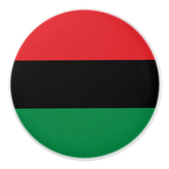 Panafrikanska Flagga Knopp (Framsidan)
