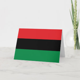 Panafrikanska Flagga Kort