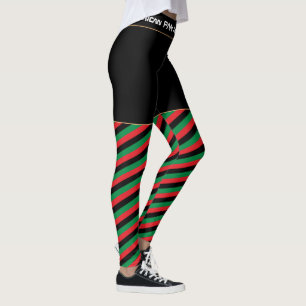 Panafrikanska Flagga- och unionssymboler/sportfant Leggings