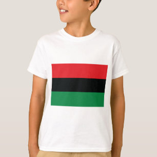 Panafrikanska Flagga T Shirt