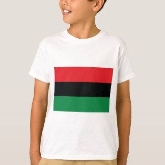 Panafrikanska Flagga T Shirt