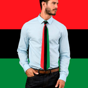 Panafrikanska Flagga Tie, Unia Flagga Symbol/Kwanz Slips