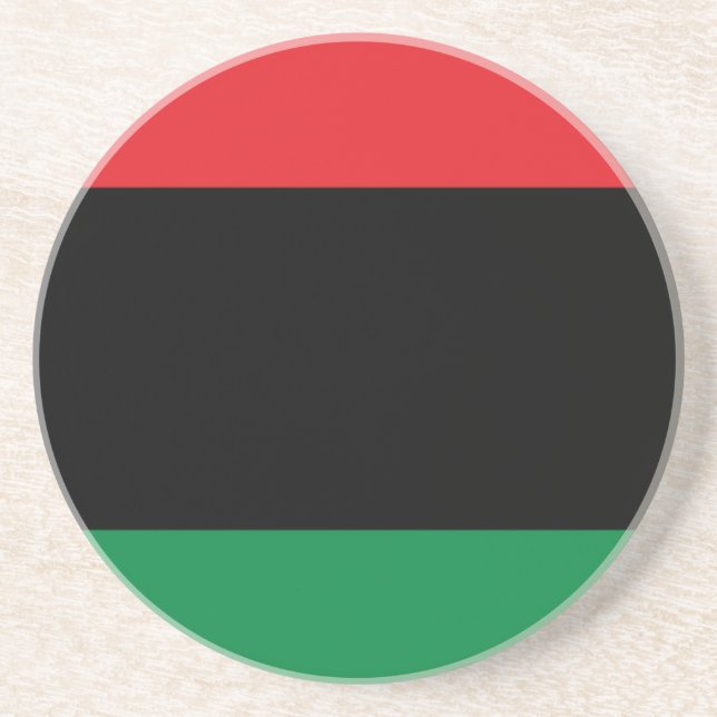 Panafrikanska Flagga Underlägg (Framsidan)