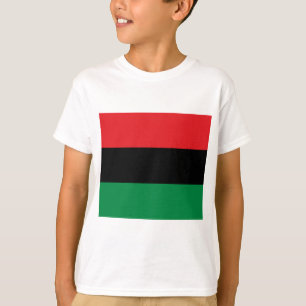 Panafrikanska flaggan t shirt