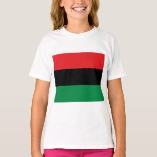 Panafrikanska flaggan t shirt