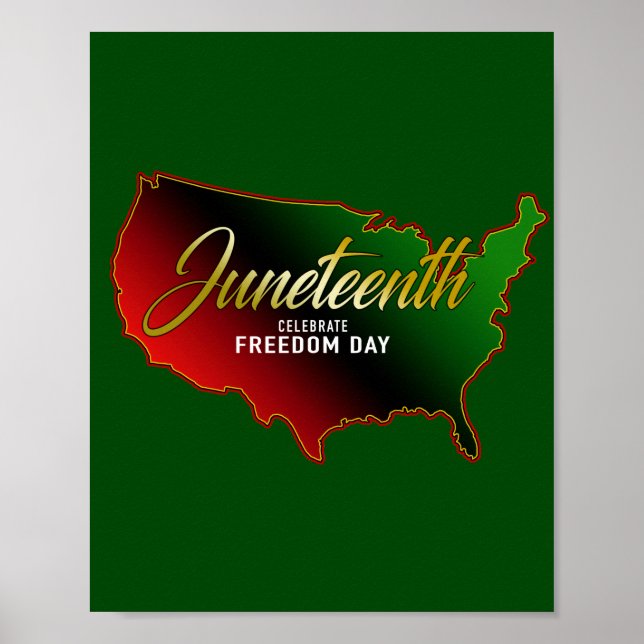 Panafrikanska, Junetteonde Poster (Framsidan)