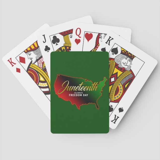 Panafrikanska, Junettonde Casinokort (Baksidan)