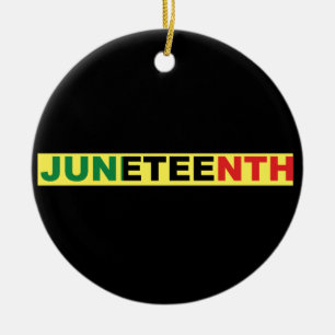 Panafrikanska, Junettonde Julgransprydnad Keramik