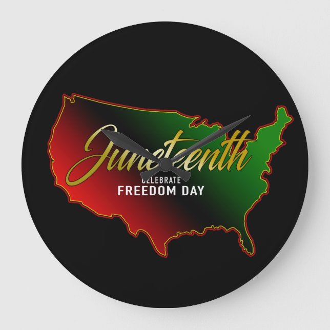 Panafrikanska, Junettonde Stor Klocka (Framsida)