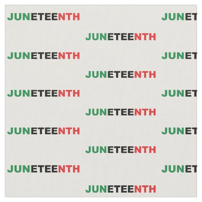 Panafrikanska, Junettonde Tyg (Närbild)