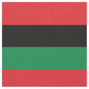 Panafrikanska och afroamerikanska UNIA-Flagga Tyg