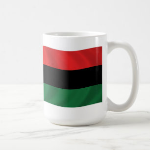 Panafrikanska (UNIA) Flagga Mugg
