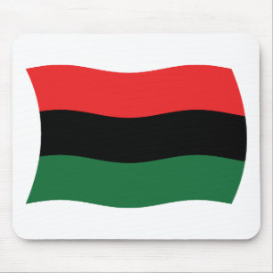 Panafrikanska (UNIA) Flagga Musmatta