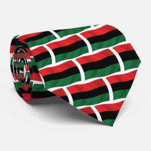 Panafrikanska (UNIA) Flagga Tie Slips