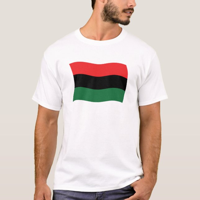 Panafrikanska (UNIA) Flagga Tröja (Framsida)