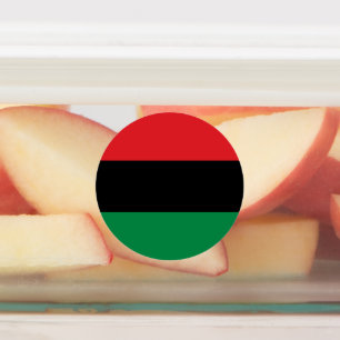 Panafrikanska UNIA-flaggan Klistermärke