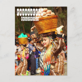 Panagbenga-festivalen i Baguio Filippinerna Vykort