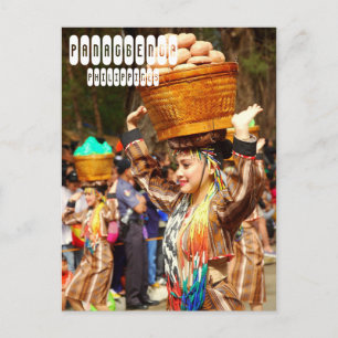 Panagbenga-festivalen i Baguio Filippinerna Vykort