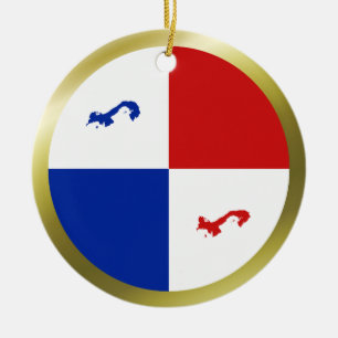 Panama banerprydnad julgransprydnad keramik