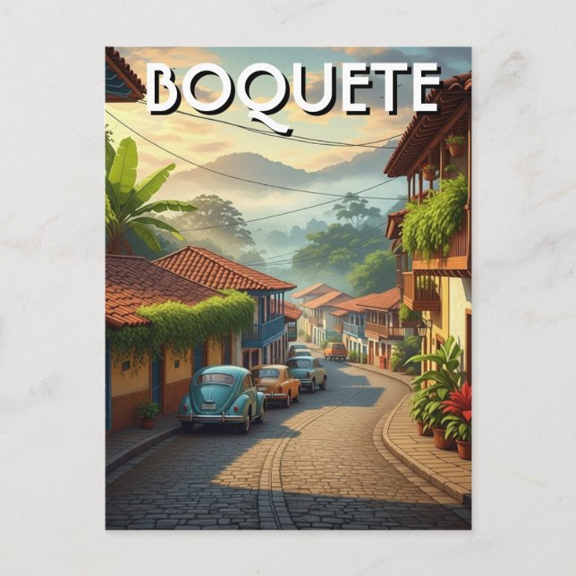 Panama Boquete Resor  Vykort (Framsida)