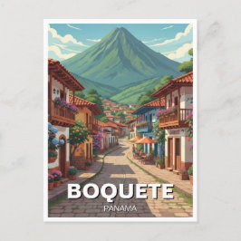 Panama Boquete Travel Vykort