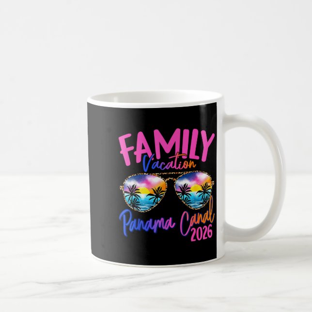 Panama C Vacation 2026 Souvenir Matching Family Gr Kaffemugg (Höger)