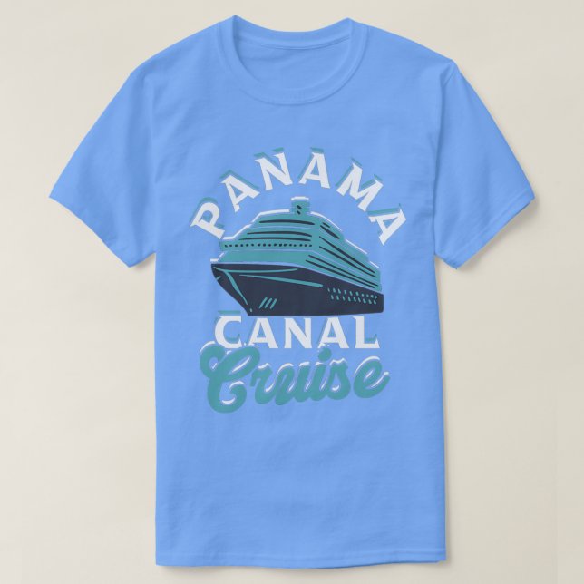Panama canal kryssning Centralamerika Karribobeac T Shirt (Design framsida)