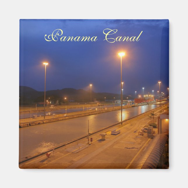 Panama Canal Magnet (Framsidan)