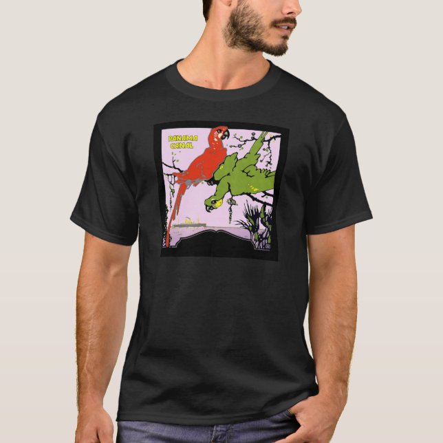 Panama Canal Parrots T-shirt (Framsida)