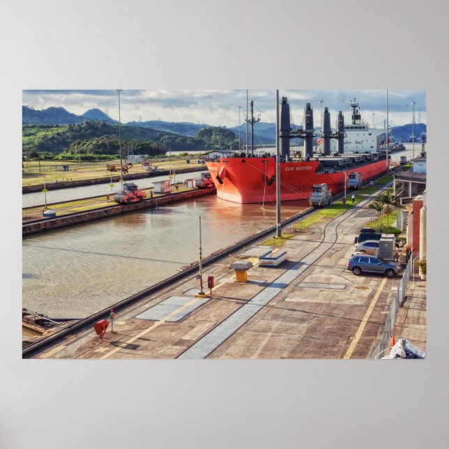 Panama Canal poster (Framsidan)