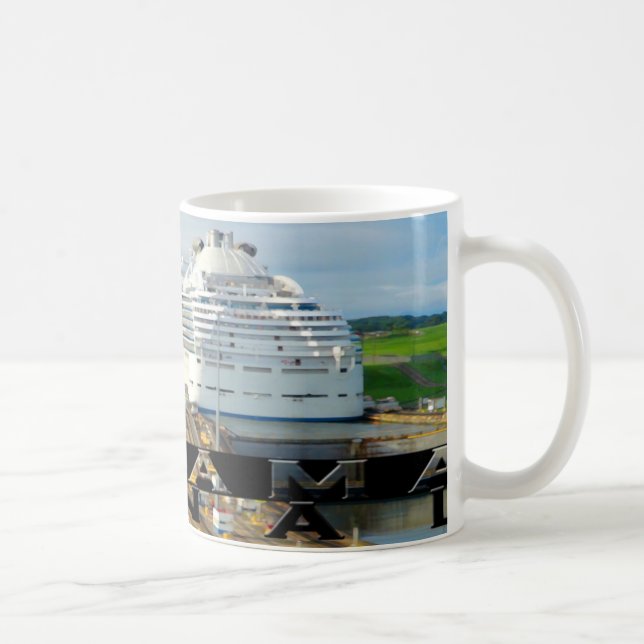 Panama Canal Souvenir Kaffemugg (Höger)