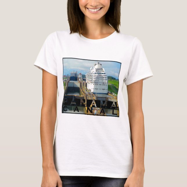 Panama Canal T-shirt (Framsida)