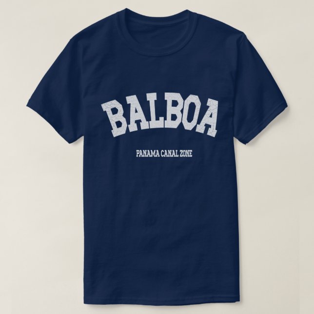 Panama Canal Zon: Balboa Sweatshirt T Shirt (Design framsida)