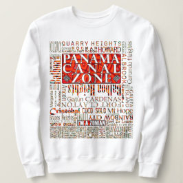 Panama Canal Zon Locations med Mola Design T Shirt