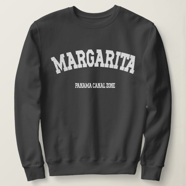 Panama Canal Zon: Margarita Sweatshirt T Shirt (Design framsida)