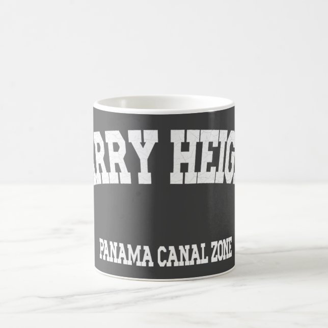 Panama Canal Zon: Quarry Heights v02 Kaffemugg (Center)