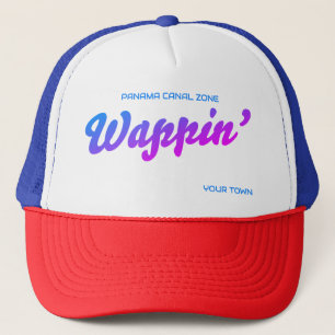 Panama Canal Zon - Wappin' Truckerkeps