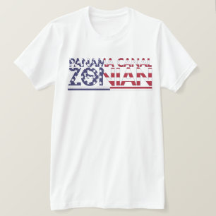Panama Canal Zonian Patriotic T Shirt