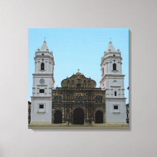 Panama Cathedral Canvastryck