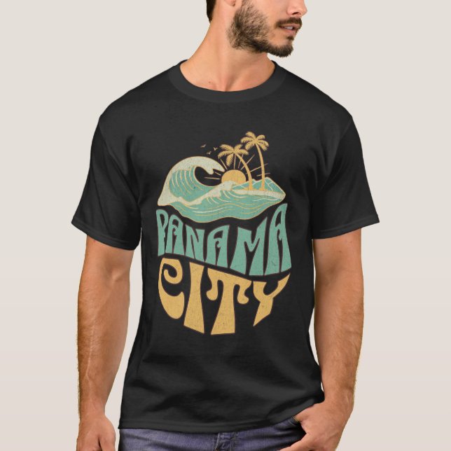 Panama City _1  T Shirt (Framsida)