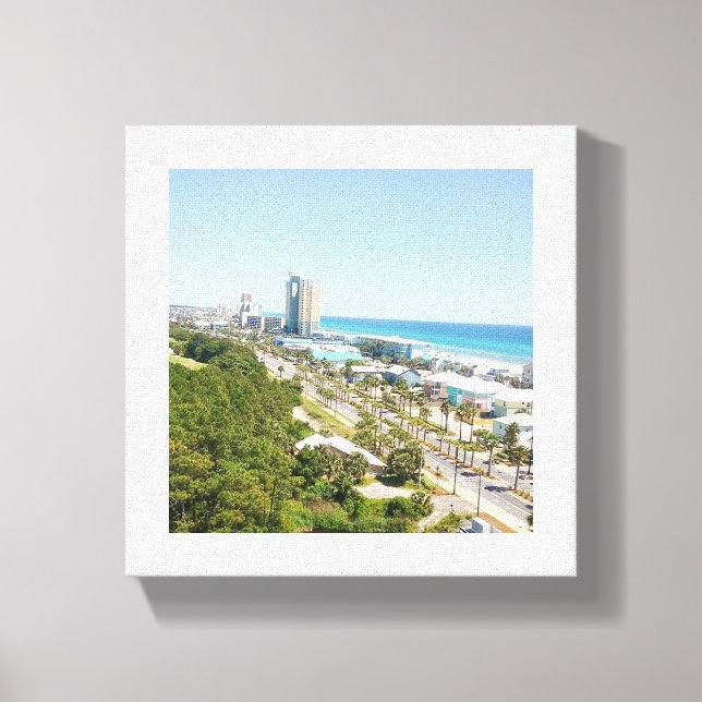 Panama City Beach Canvastryck (Framsida)